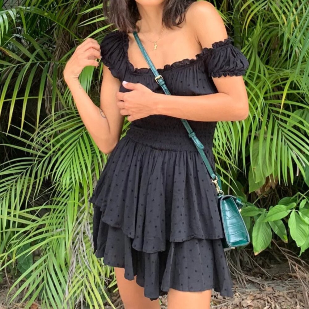 **NWT** Princess Polly - The Love Galore Romper Black